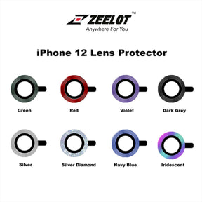 ZEELOT Lens Protector iPhone 12 Pro Max Titanium Steel with Corning Glass Lens Protector