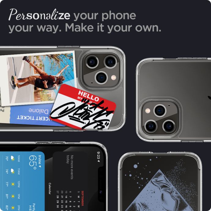 Spigen iPhone 12 / Pro / Pro Max Case Ultra Hybrid Navy Blue