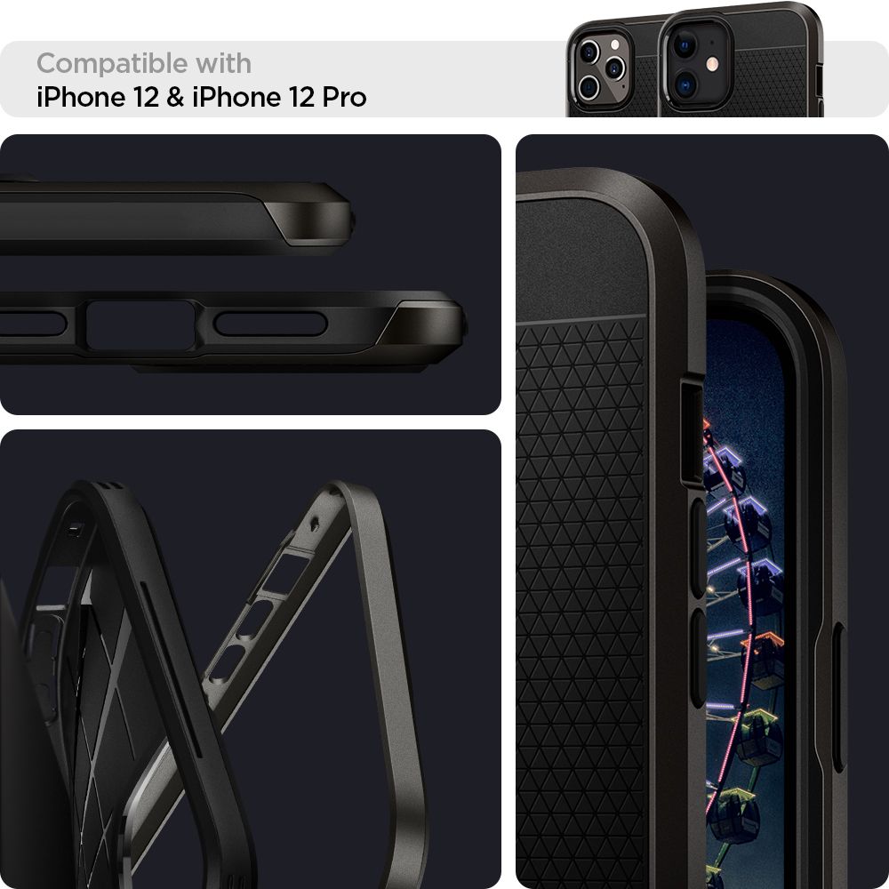 Spigen iPhone 12 / Pro Max / Pro / Mini Case Neo Hybrid Gun Metal