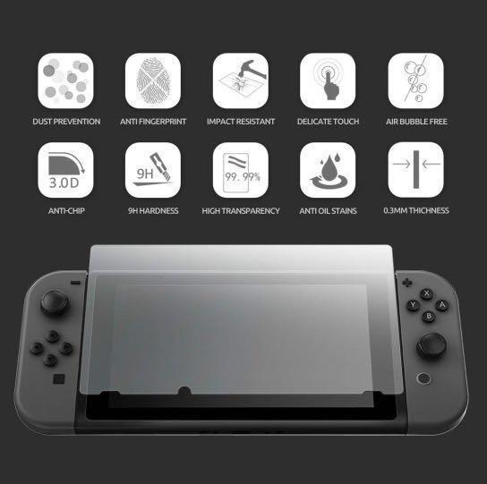 Mumba Nintendo Switch Screen Protector, Premium HD Clear Tempered Glass Screen Protector for Nintendo Switch (2-Pack)