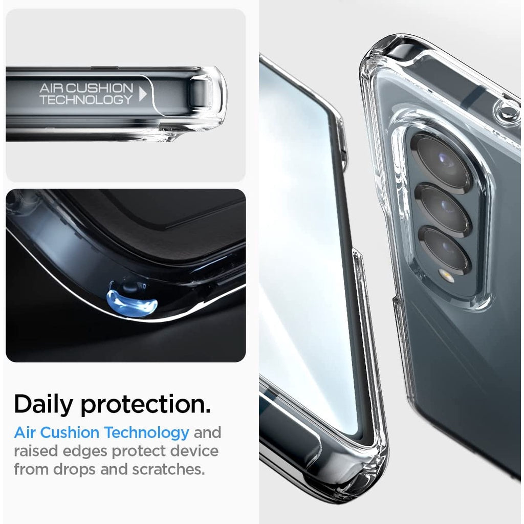 Spigen Ultra Hybrid Designed for Galaxy Z Fold 4 Case (2022) - Crystal Clear