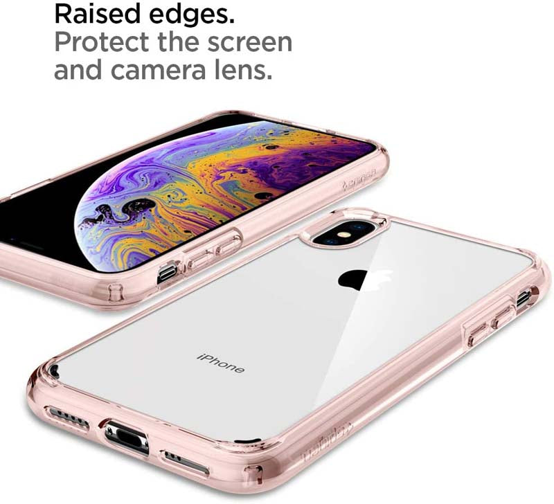 Spigen Ultra Hybrid iPhone Xs MAX Case Rose Crystal