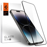 Spigen Full Coverage HD Tempered Glass Compatible for iPhone 14 Pro Max