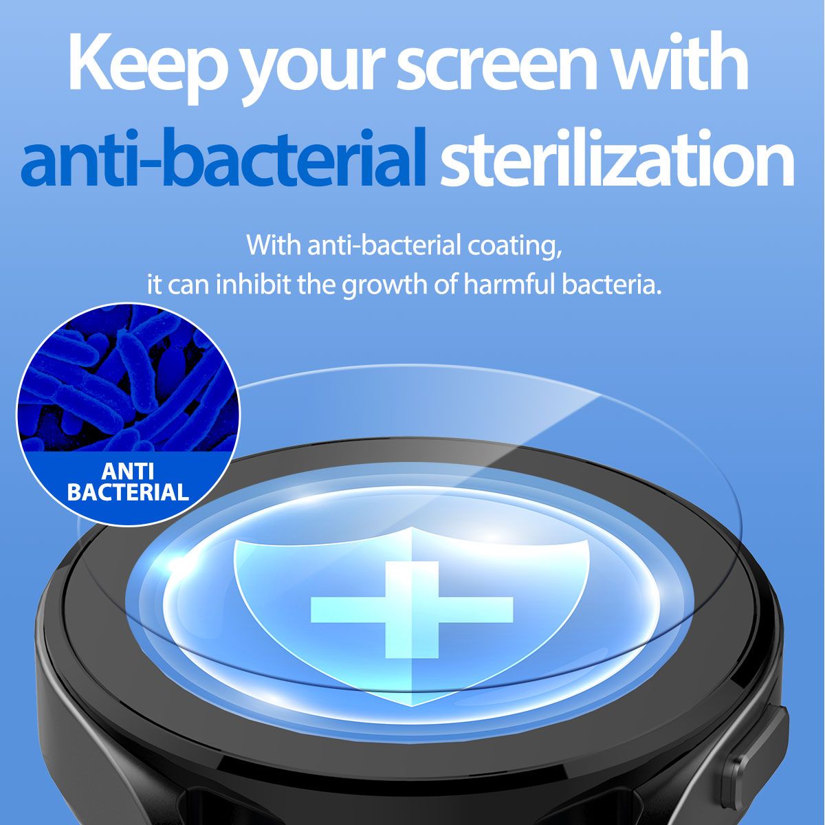Araree Sub-Core Samsung Galaxy Watch 4 Glass Screen Protector