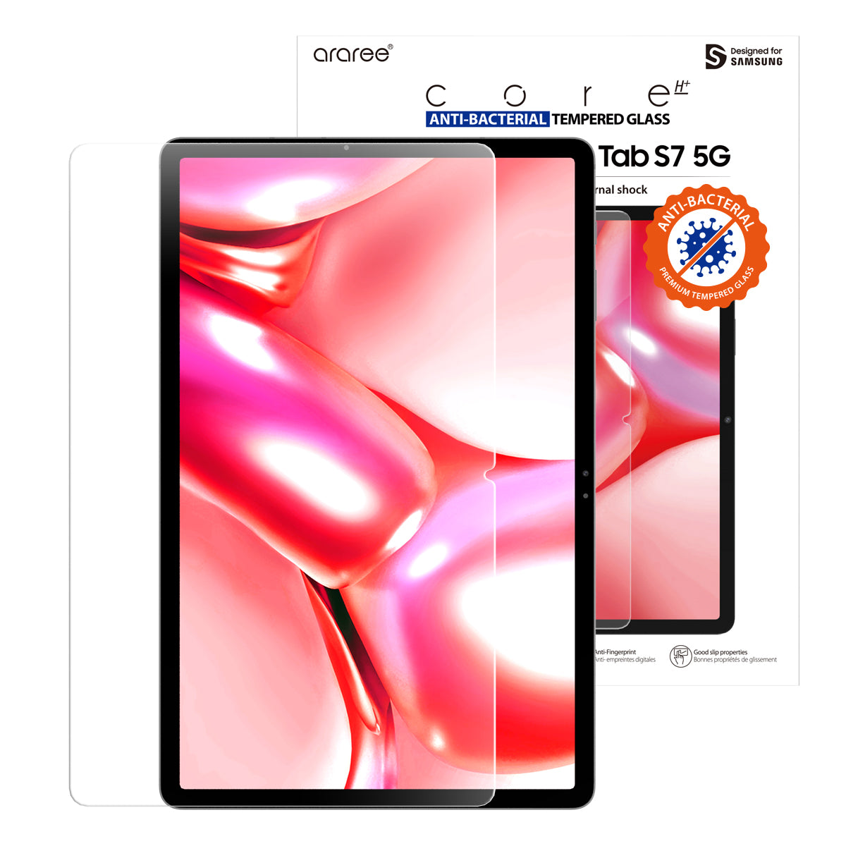 Araree Sub Core Glass Galaxy Tab S7 / S7 Plus Screen Protector Tempered Glass