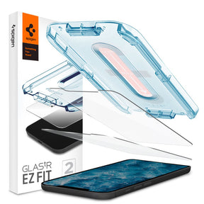 Spigen iPhone 12 / Pro / Pro Max Glas.tR EZ Fit Screen Protector [2 Pack]