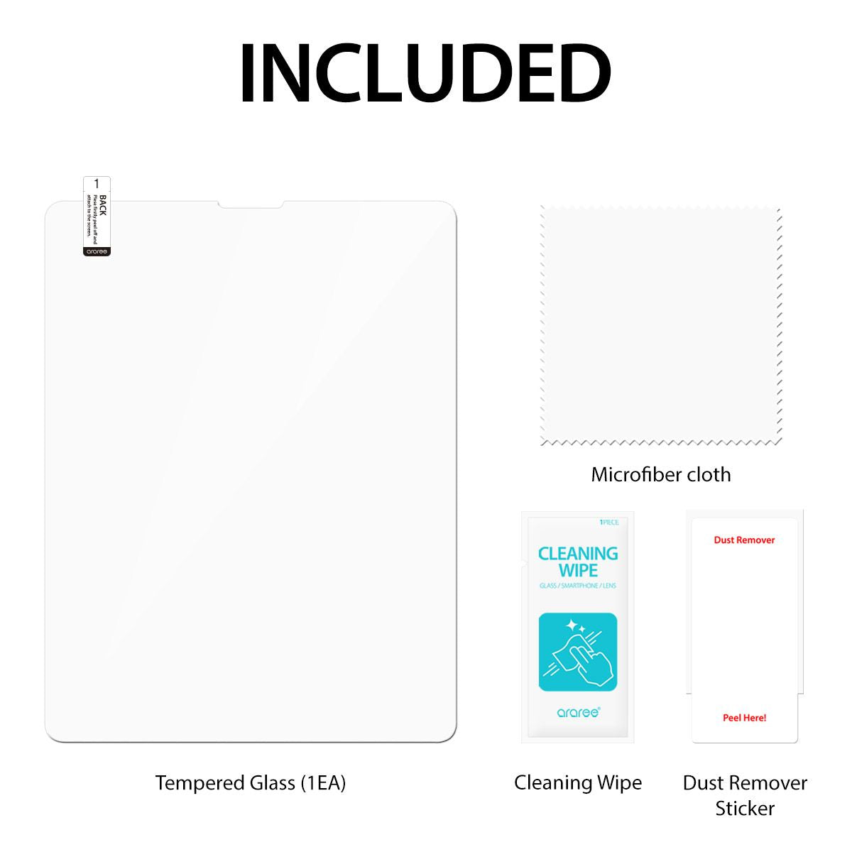 Araree Sub Core iPad Pro 11 / 12.9 inch (2021) Tempered Glass Screen Protector